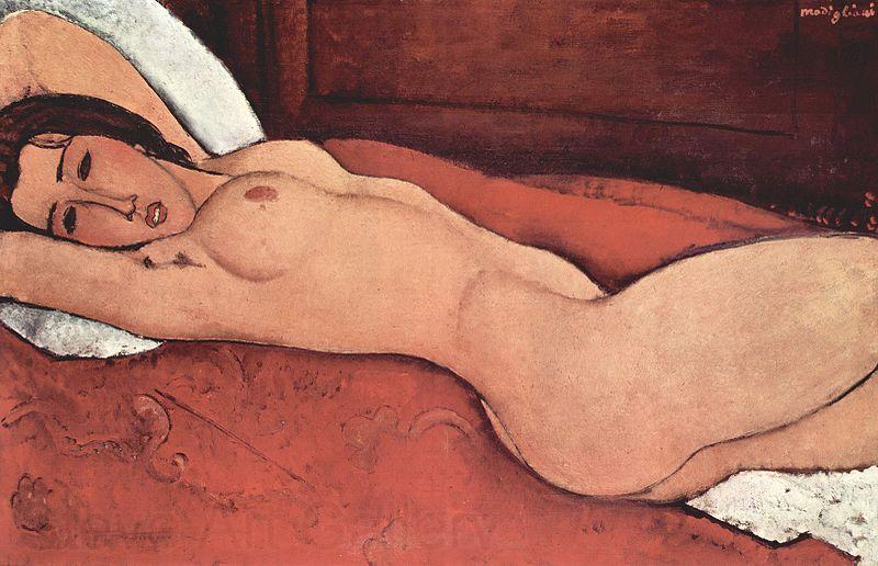 Amedeo Modigliani Liegender Akt mit hinter dem Kopf verschrankten Armen Spain oil painting art